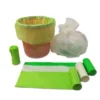 100% Compostable & Biodegradable Garbage Bags - Eco-Friendly Waste Bags & Bin Liners on Rolls for Kitchen & Green Waste