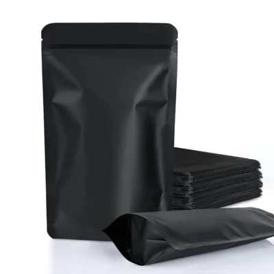 2 Gallon Stand-Up Mylar Bags - Large Aluminum Foil Laminated Plastic Bags, Moisture-Proof Heat-Seal Pouches for Nuts and Pet Food