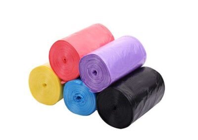 95-96 Gallon Heavy-Duty Clear Trash Bags - 61"W x 68"H Large Clear Plastic Garbage Bags for Industrial & Bulk Wholesale (25 Count/Pack)