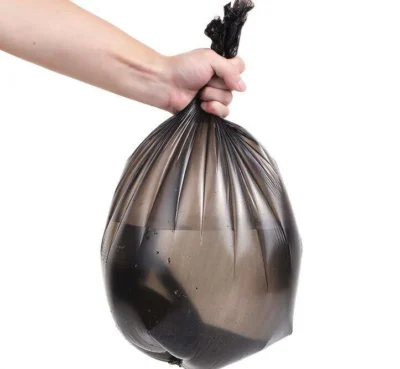 95-96 Gallon Heavy-Duty Clear Trash Bags - 61"W x 68"H Large Clear Plastic Garbage Bags for Industrial & Bulk Wholesale (25 Count/Pack)