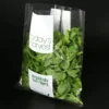 Anti-Fog Fresh Herb Packaging Bags - Premium Crystal-Clear Cellophane Pouches for Organic Herbs & Specialty Lettuce