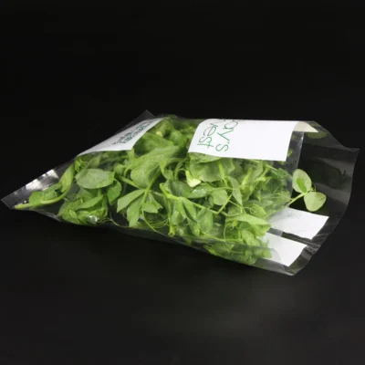 Anti-Fog Fresh Herb Packaging Bags - Premium Crystal-Clear Cellophane Pouches for Organic Herbs & Specialty Lettuce