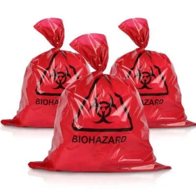 Autoclave Medical Biohazard Bags - Wholesale Factory Supplier Red & Yellow High-Temperature Resistant Waste Bags for Hospital & Clinic
