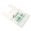 Biodegradable T-Shirt Shopping Bags - Eco-Friendly Custom Logo Plastic Bags for Business, High-Strength Compostable Retail Bags Supplier