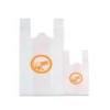 Biodegradable T-Shirt Shopping Bags - Eco-Friendly Custom Logo Plastic Bags for Business, High-Strength Compostable Retail Bags Supplier