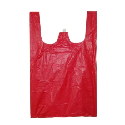 Biodegradable T-Shirt Shopping Bags - Eco-Friendly Custom Logo Plastic Bags for Business, High-Strength Compostable Retail Bags Supplier