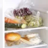 Clear PE Food Storage Bags on Roll - Heavy-Duty Produce & Butcher Bags for Freezer and Counter Service