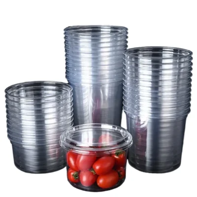 Crystal Clear 2oz Single Wall Soufflé Cups - Disposable PET Portion Cups with Lids for Premium Restaurant Takeout & Condiments