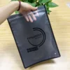 Custom Clothes Packaging Bags - Black Resealable Ziplock Bags for T-Shirts & Apparel, Glossy or Frosted Zip-Seal Clothing Bags