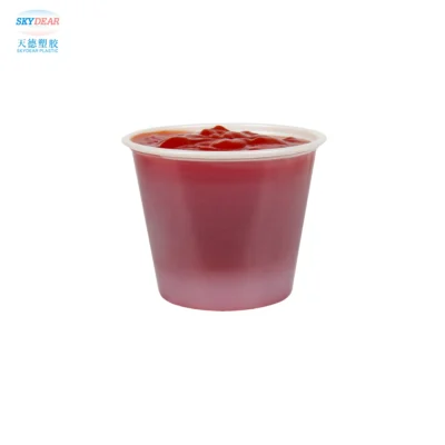 Custom Printed Disposable Sauce Cups - 0.5oz to 5.5oz Clear Soufflé Portion Cups with Lids for Branding & Dip ( (5) Custom Printed Disposable Sauce Cups - 0.5oz to 5.5oz Clear Soufflé Portion Cups with Lids for Branding & Dipping Sauce