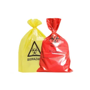 Customized High-Pressure Autoclave PP Biohazard Bags - Red & Yellow Medical Waste Bags for Hospitals, Clinics, and Laboratories
