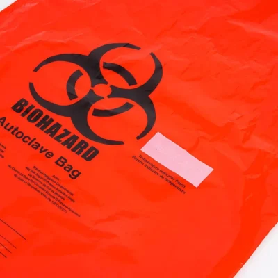 Customized High-Pressure Autoclave PP Biohazard Bags - Red & Yellow Medical Waste Bags for Hospitals, Clinics, and Laboratories
