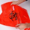 Customized High-Pressure Autoclave PP Biohazard Bags - Red & Yellow Medical Waste Bags for Hospitals, Clinics, and Laboratories