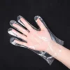 Disposable CPE Plastic Protective Gloves - Industrial Food Grade LDPECPE Cleaning Gloves with Non-Slip Texture