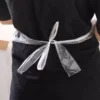 Disposable Plastic PE Aprons for Factory Cleaning - Waterproof & Chemical-Resistant Lightweight Protective Aprons for Industrial Hygiene
