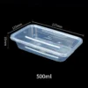 Clear Biodegradable Rectangular Food Storage Box - Eco-Friendly Compostable Container
