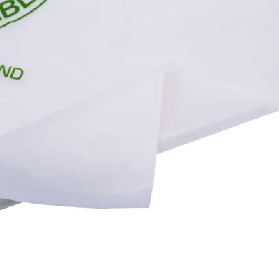 Durable Biodegradable T-Shirt Bags - Compostable PLA & Cornstarch Eco-Friendly Shopping Bags for Supermarkets, Takeout & Groceries