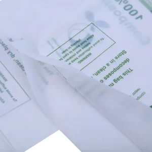 Durable Biodegradable T-Shirt Bags - Compostable PLA & Cornstarch Eco-Friendly Shopping Bags for Supermarkets, Takeout & Groceries