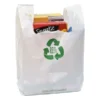 Eco-Friendly PLA Shopping Bags - Custom Size Biodegradable Retail Bags with Logo Hot Stamping for Chain Stores & Exhibitions