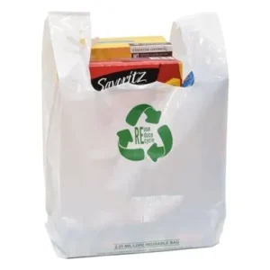 Eco-Friendly PLA Shopping Bags - Custom Size Biodegradable Retail Bags with Logo Hot Stamping for Chain Stores & Exhibitions
