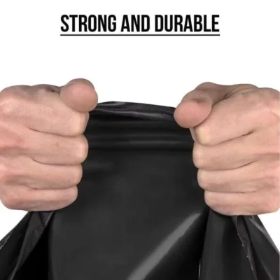 Flexible & Durable Drawstring Trash Bags - Easy-Tie & Carry Garbage Bags for Home, Office, and Daily Use