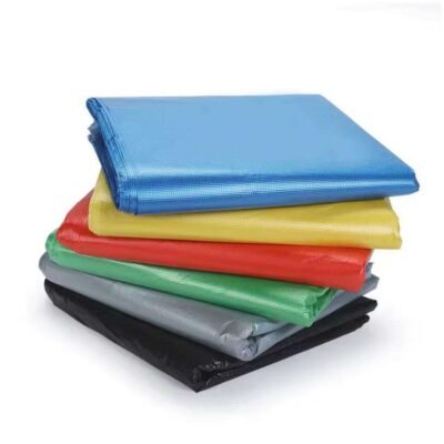Flexible & Durable Drawstring Trash Bags - Easy-Tie & Carry Garbage Bags for Home, Office, and Daily Use