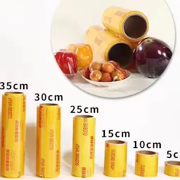 Commercial Grade PVC Cling Film with High Adhesion for Fresh Fruit and Vegetable Packaging