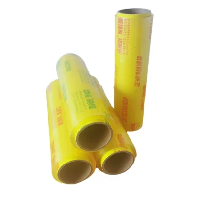 Commercial Grade PVC Cling Film with High Adhesion for Fresh Fruit and Vegetable Packaging