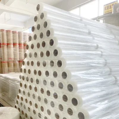 Heat Resistant Pla Film Cling Film Food Grade Pvc Transparent Reasonable Price Pe Stretch Film (2) Heat-Resistant Compostable PLA Cling Film for Eco-Friendly Food Packaging