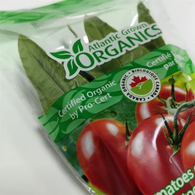 High-Clarity Anti-Fog CPP Produce Bags - Flexible & Puncture-Resistant Transparent Packaging for Fresh Vegetables and Fruits