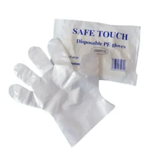 High-Elasticity TPE Disposable Gloves - Premium Vinyl-Alternative Plastic Gloves, Powder-Free & Food Safe in Bulk Bags