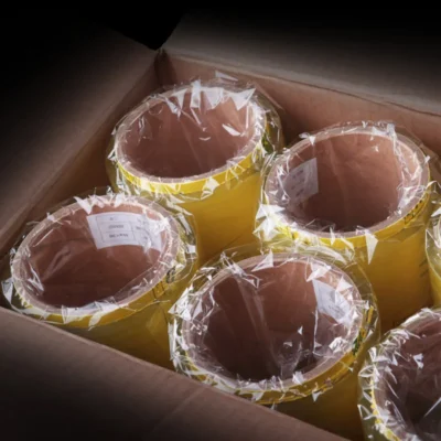 High-Gloss Casting PVC Cling Film Rolls for Supermarket and Conveyor Packaging