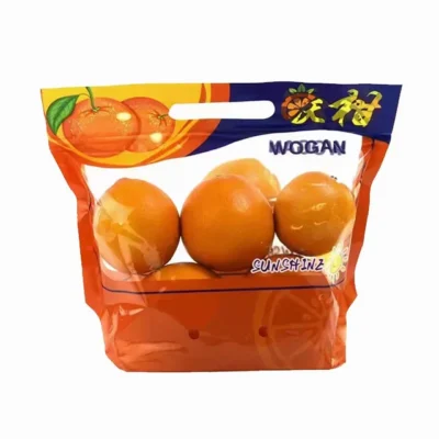 High Quality Customized Printing Hand-Held PE Fruit and Vegetable Bag Transparent Tape Breathable Plastic Pac ( Hand-Held Transparent PE Produce Bag with Breathable Ventilation for Fruits and Vegetables