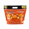 High Quality Customized Printing Hand-Held PE Fruit and Vegetable Bag Transparent Tape Breathable Plastic Pac ( (3) Hand-Held Transparent PE Produce Bag with Breathable Ventilation for Fruits and Vegetables