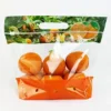 High Quality Customized Printing Hand-Held PE Fruit and Vegetable Bag Transparent Tape Breathable Plastic Pac ( (4) Hand-Held Transparent PE Produce Bag with Breathable Ventilation for Fruits and Vegetables
