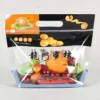 High Quality Customized Printing Hand-Held PE Fruit and Vegetable Bag Transparent Tape Breathable Plastic Pac ( (5) Hand-Held Transparent PE Produce Bag with Breathable Ventilation for Fruits and Vegetables