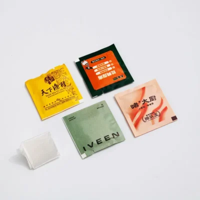 Individually Wrapped Disposable PE Gloves - Custom Printed Food Grade Plastic Gloves for Restaurants & Catering