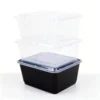 Large Capacity 3000ml PP Food Storage Container for Frozen Meat and Hot Pot Catering