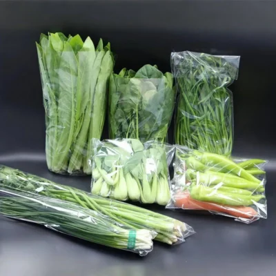 Large-Capacity Anti-Fog BOPP Packaging Bags - Ultra-Clear Transparent OPP Plastic Bags for Bulk Fruit & Vegetable Wholesale