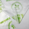 BPI Certified Compostable Produce Bags - High-Clarity Biodegradable Food Preservation Bags for Fruit & Vegetables