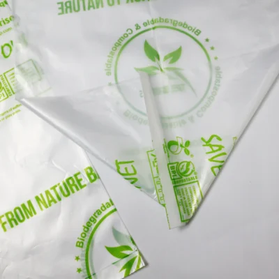 BPI Certified Compostable Produce Bags - High-Clarity Biodegradable Food Preservation Bags for Fruit & Vegetables