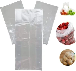 Manufacturer Food-Grade Perforated HDPE Bags - High-Strength Breathable Plastic Packaging for Bulk Fruits & Vegetables