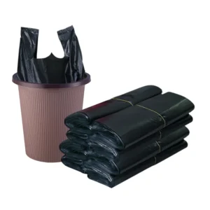 95-96 Gallon Heavy-Duty Clear Trash Bags - 61"W x 68"H Large Clear Plastic Garbage Bags for Industrial & Bulk Wholesale (25 Count/Pack)