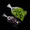 Micro-Perforated Fresh Produce Ventilation Bags - Breathable Food-Grade Plastic Packaging for High-Respiration Fruits & Vegetables