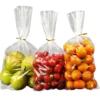 Micro-Perforated Fresh Produce Ventilation Bags - Breathable Food-Grade Plastic Packaging for High-Respiration Fruits & Vegetables