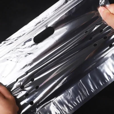 Multipurpose Anti-Fog Resealable Pouches - Ventilated Zipper Bags with Vent Holes for Rotisserie Chicken, Fresh Lettuce & Grocery Storage