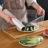 Anti-Fog PE Cling Film with Built-in Slide Cutter for Fresh Food Packaging