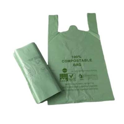 Popular Design 100% Compost Bags Small Kitchen Trash Bag with Handle Biodegradable Food Scrap Waste Bags (2) Popular Design 100% Compost Bags Small Kitchen Trash Bag with Handle Biodegradable Food Scrap Waste Bags