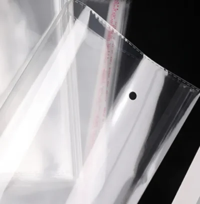 Self-Adhesive Anti-Fog Produce Bags - Clear OPP Breathable Packaging Pouches with Resealable Strip for Fruit & Vegetable Retail