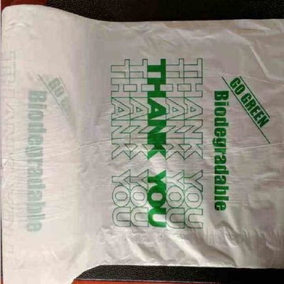 Clear PLA/PBAT Biodegradable Produce Bags on Roll - Premium Compostable Storage for Bread, Fruit, and Vegetables